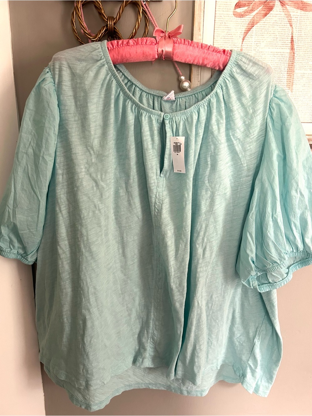 NWT Blue Old Navy Blouse 3X